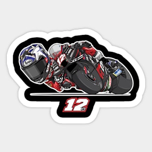 Maverick Vinales Toon Sticker